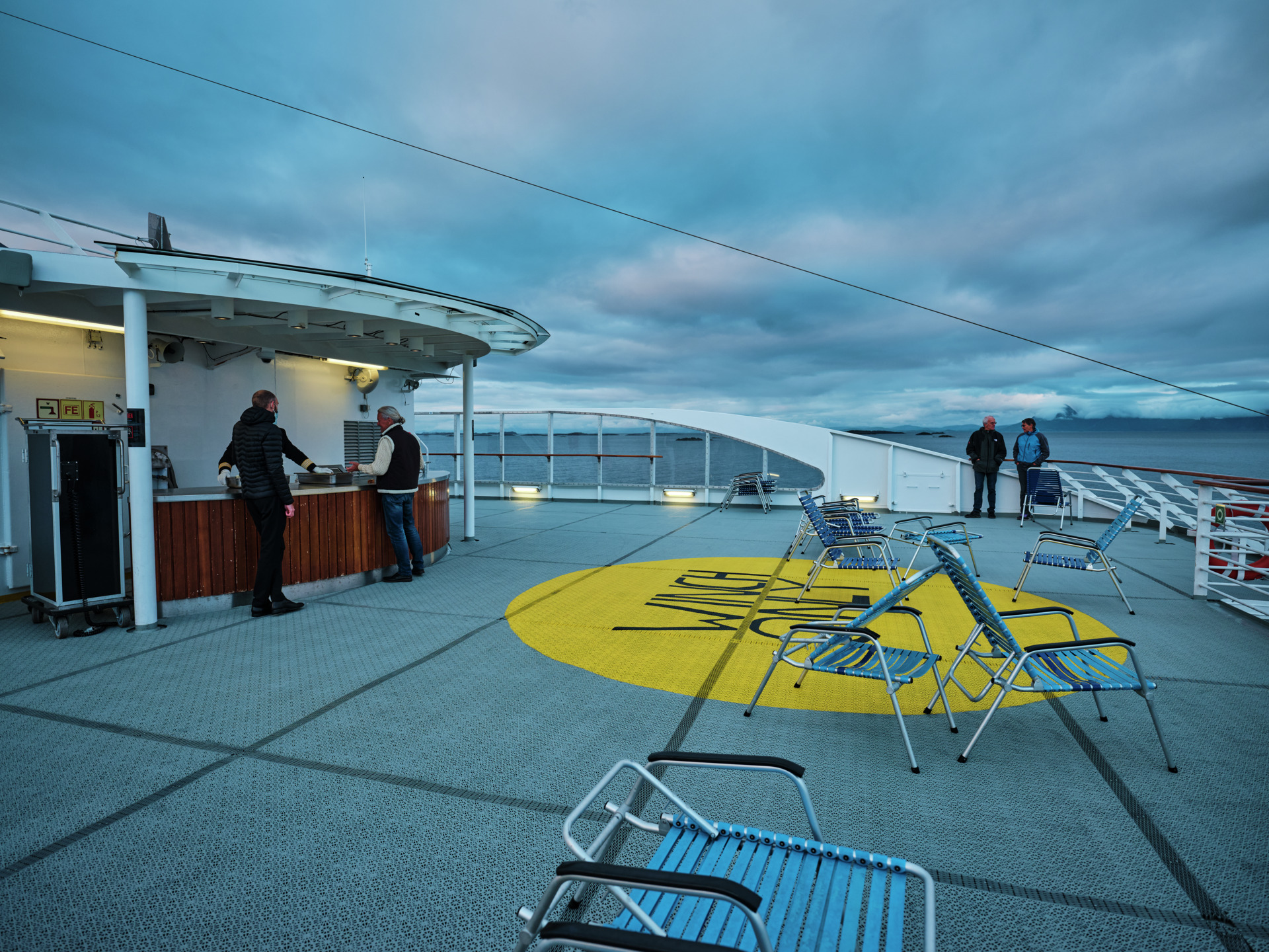 MS Polarlys - Observation Deck